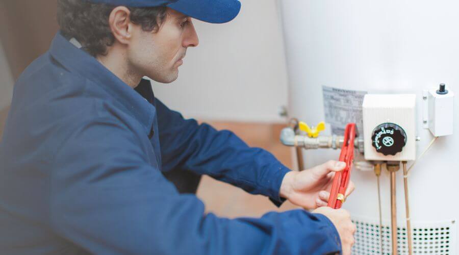 Local tankless water heater installation in Graymont, IL